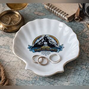 Vintage Canada's Wonderland Shell Dish